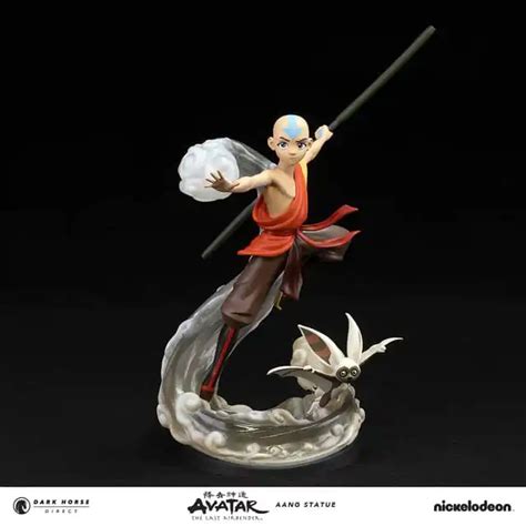 Avatar The Last Airbender Aang Momo Pvc Szobor Figura Cm Fanbase