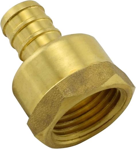 Buy Sdtc Tech 12 Inch Pex To 12 Inch Npt Female Thread Pipe Fitting Lead Free Brass Barb Crimp