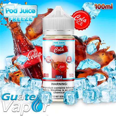 Cola Freeze Pod Juice 100ml GuateVapor