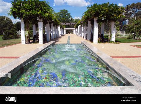 Senate Rose Gardens, Old Parliament House, Canberra, ACT, Australia ...