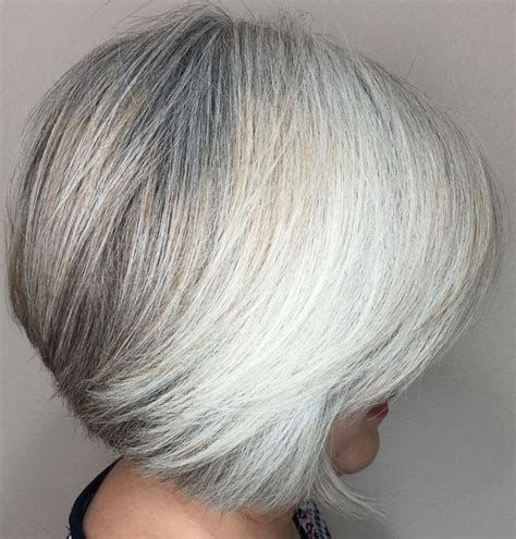 60 Gorgeous Gray Hair Styles Grey Hair Styles For Women Hairstyles For Thin Hair Grey White Hair