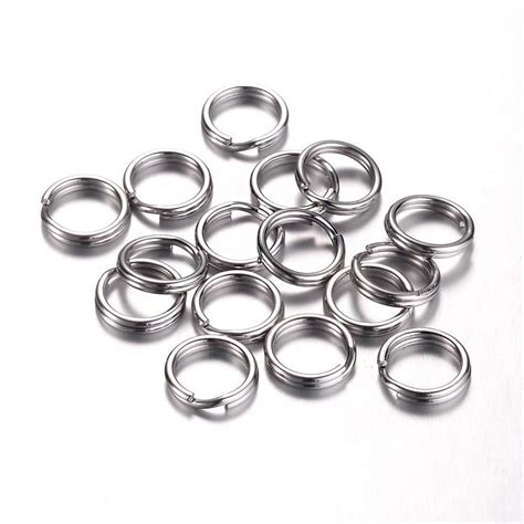 Stainless Steel Split Rings Mm X Mm X Mm Open Gauge X