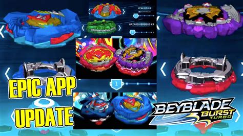 Valtryek V5 Hades H4 Epic Beyblade Burst Turbo App Update Youtube