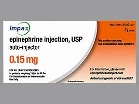 Epinephrine Injection Uses Side Effects Interactions Pictures