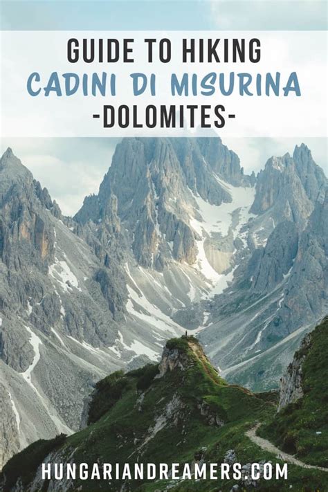 How To Hike To The Cadini Di Misurina Viewpoint Map Hungariandreamers