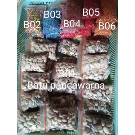 Jual Batu Aquascape Aquarium Batu Hias Warna Warni Pot Aquarium