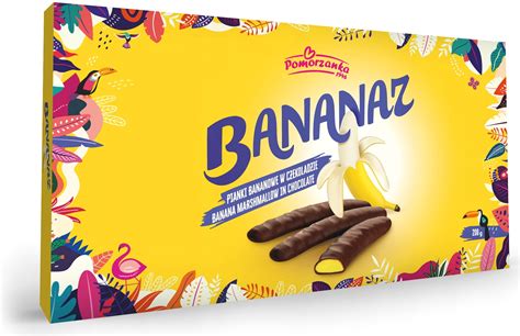 Pianki Bananowe W Czekoladzie Pomorzanka 200g 14357641447 Allegro Pl