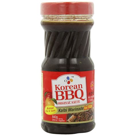 CJ Korean BBQ - Kalbi Marinade (8 X 29.6 OZ) - JDJ Trading