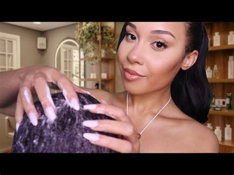 Asmr Relaxing Shampoo Massage Brushing Scalp Treatment For Sleep