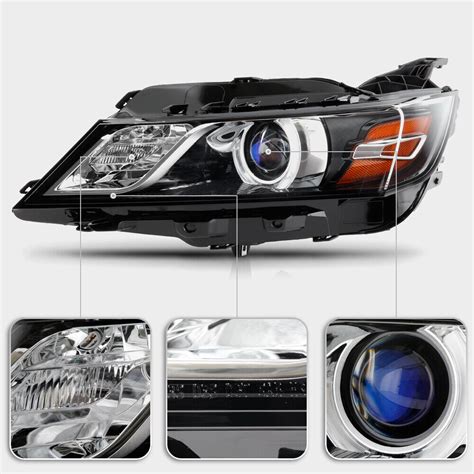 2015 2020 Chevy Impala Led Halo D3s Hidxenon Projector Headlight Lh