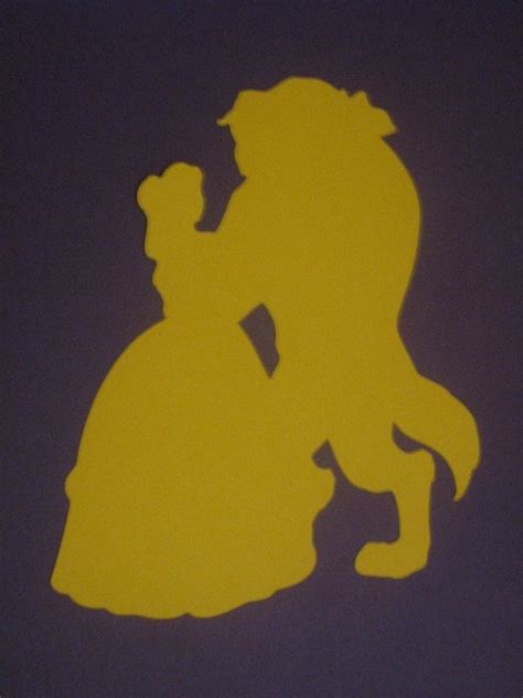 Disney Princess Belle Silhouettes For By Thepaperdollprincess