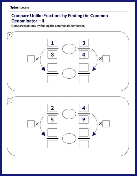 Fractions Math Learning Resources Page 8