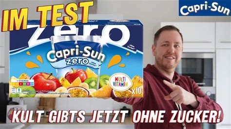 Capri Sun Multivitamin Zero Im Test YouTube