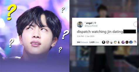 ARMYs Already Know Who Dispatch Would Catch BTS Jin Dating