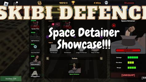 Skibi Defence Space Detainer Showcase YouTube