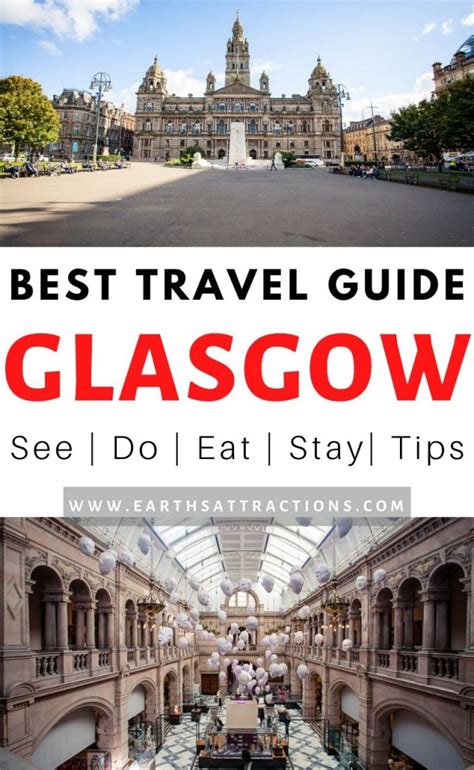 A Local S Guide To Glasgow Earth S Attractions Travel Guides By Locals Travel Itineraries