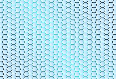 Premium Vector Blue Hexagon Background