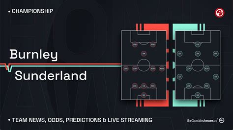 Burnley Vs Sunderland Live Stream Watch Championship Online Team News