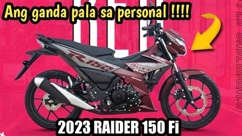 2023 Suzuki Raider 150 Fi Color Variant Candy Matte Bordeaux Red 🔥