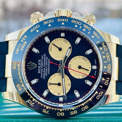 Fs Rolex Daytona Oysterflex Gold Ceramic Paul Newman Dial 116518ln