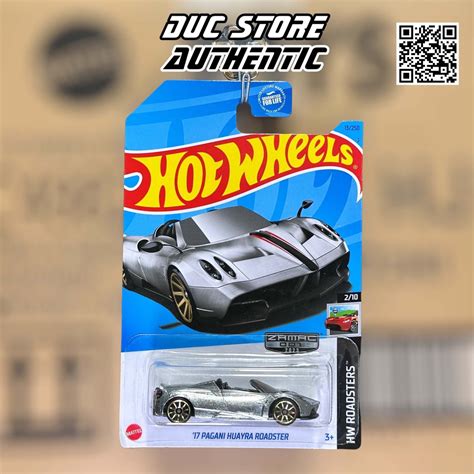 ducstore Xe mô hình HKL23 Hot Wheels 17 Pagani Huayra Roadster