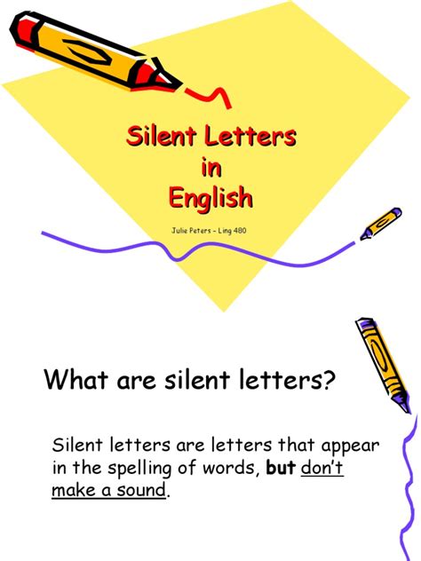 silent letters  english language language families