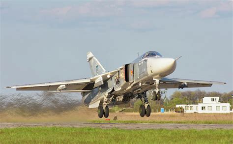 Ukrainian Air Force Su 24 Aircraft Photograph By Giovanni Colla Pixels