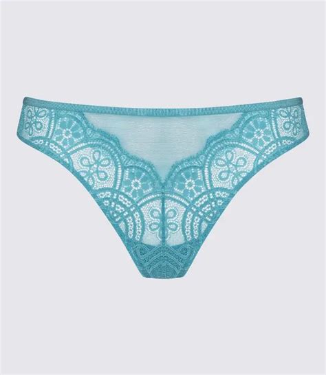 Mey Stunning String Light Blue 79539 Lingerie Voor Jou