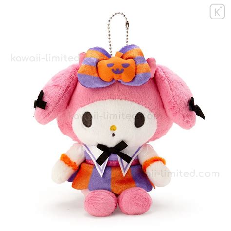 Japan Sanrio Keychain Plush My Melody Halloween 2021 Kawaii Limited