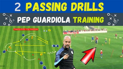 🎯pep Guardiola Passing Drills Youtube