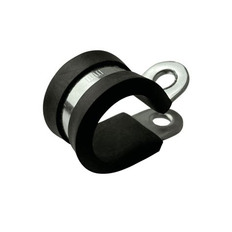 Rubber Lined P Clips In Mild Steel P Clips