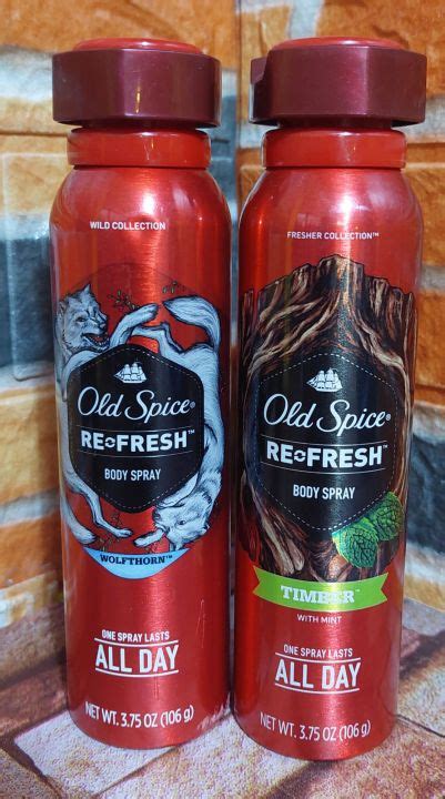 Old Spice Body Spray Timber Wolfthorn 150ml Lazada PH