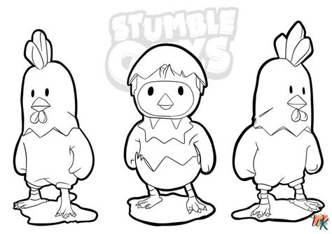 Dibujos Para Colorear Stumble Guys Dibujosparacolorearwk