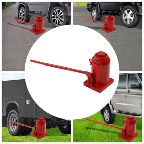 RED 50 TON Hydraulic Cylinder Jack Bottle Jack Tire Repair Lift Tool