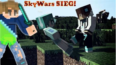 Ich GEWINNE jede RUNDE mit JÄGER Kit Minecraft Skywars deutsch YouTube