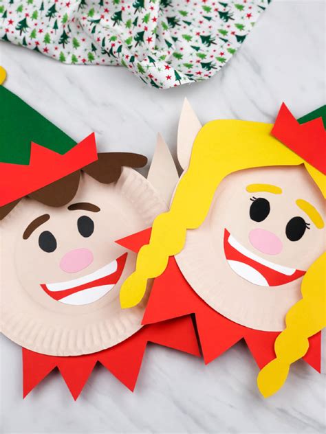 8 Easy & Fun Elf Crafts For Kids [With FREE Templates]
