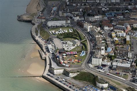 Margate Winter Gardens And Fair Aerial Image Aerial Of The Flickr