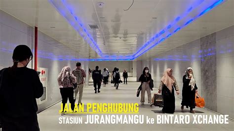 Jalan Penghubung Stasiun Jurangmangu Ke Bintaro Jaya Xchange Mall Bxc