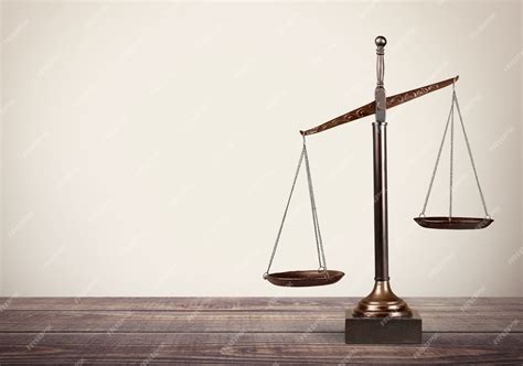 Premium Photo Law Scales On Table Background Symbol Of Justice