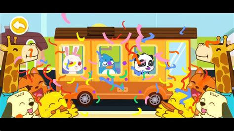 Baby Bus Kiki Miumiu Pergi Ke Taman Bermain Game Anak Kartun Anak