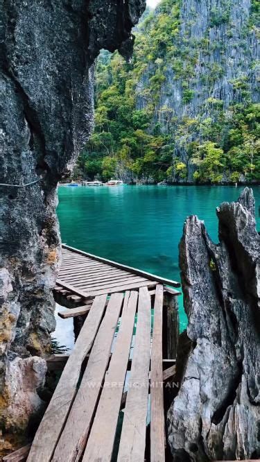 Pathway To Kayangan Lake In Coron Palawan Philippines Palawan