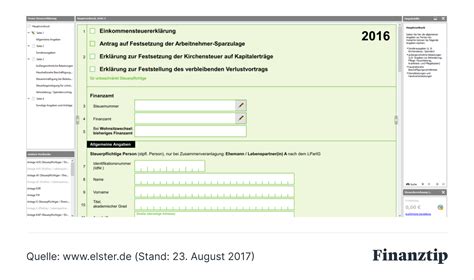 Elster Steuererklärung mit diesem Programm online machen Steuer