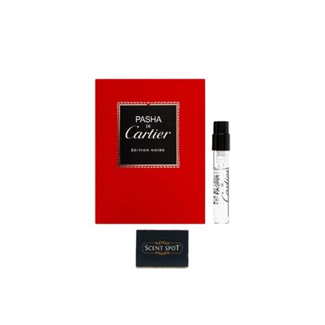 Authentic Original Cartier Pasha De Edition Noire Vial Sample 15ml