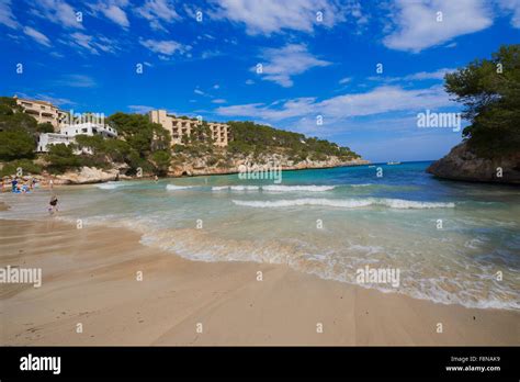 Mallorcasantanyi Beach Cala Santanyi Mallorca Island Majorca