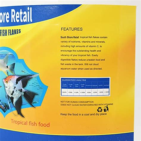 South Shore Retail Llc Premium Tropical Fish Food Flakes Lb Bulk