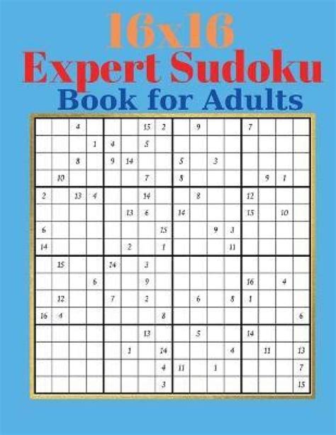 X 16 Printable Sudoku