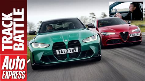 2021 BMW M3 Competition Vs Alfa Romeo Giulia Quadrifoglio Steve