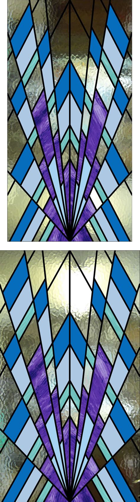 Art Deco Leaded Glass London