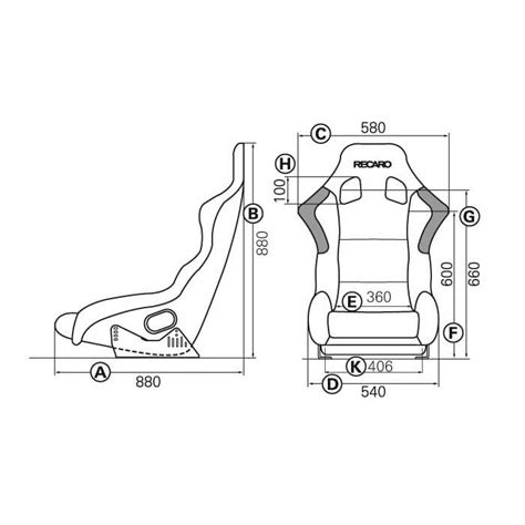 2 Recaro Profi SPG XL FIA Motorsport Black Bucket Seats