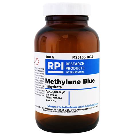 M25160 100 0 Methylene Blue Trihydrate 100 Grams